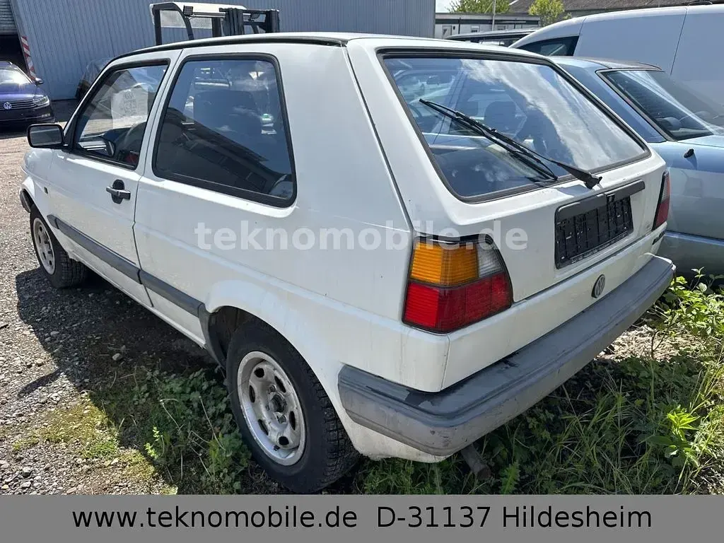 Gebraucht VW Golf III 54 PS (39 kW) 1991 Weiß Kleinwagen