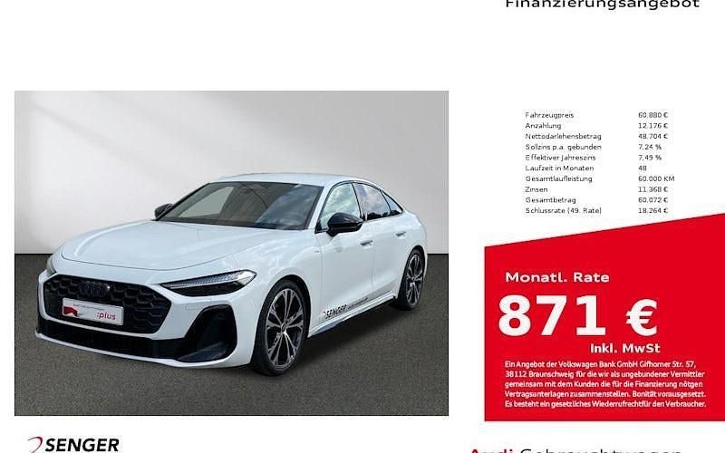 Weiß Gebraucht 2024 Audi A5 Ambiente Coupé | 60.880 € - Bild 1/4