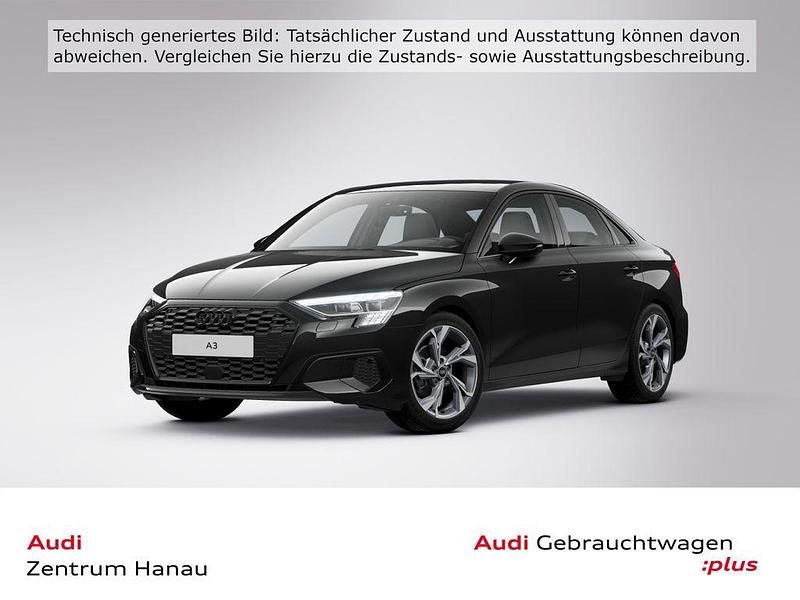 Brillantschwarz Gebraucht 2023 Audi A3 Advanced Plus Limousine | 26.949 € (Fairer Preis) - Bild 1/4
