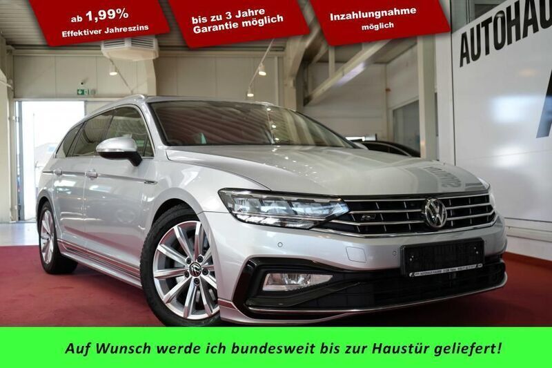 Reflex silver metallic Gebraucht 2020 VW Passat Elegance Kombi | 26.990 € (Superpreis) - Bild 1/4