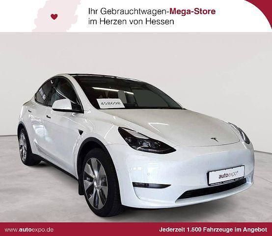 Weiß Gebraucht 2022 Tesla Model Y Long Range SUV | 30.489 € (Superpreis) - Bild 1/4