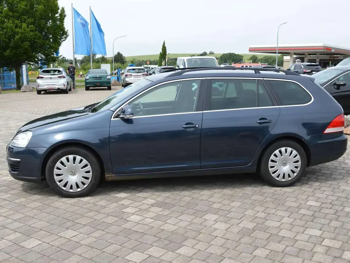 Gebraucht VW Golf V Comfortline 105 PS (77 kW) 2007 Blau Kombi