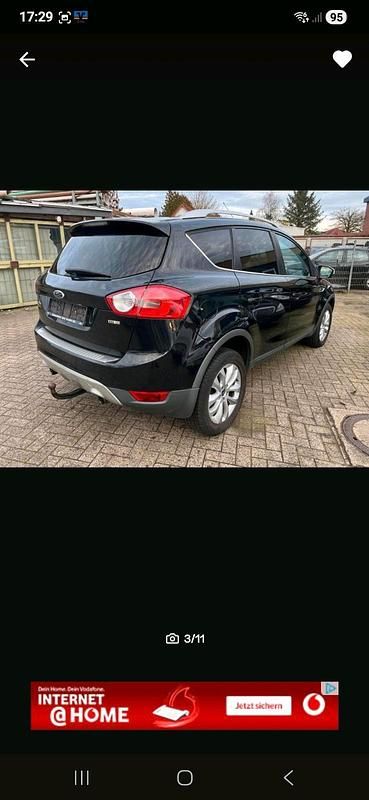 Gebraucht Ford Kuga Titanium 136 PS (100 kW) 2009 Schwarz SUV