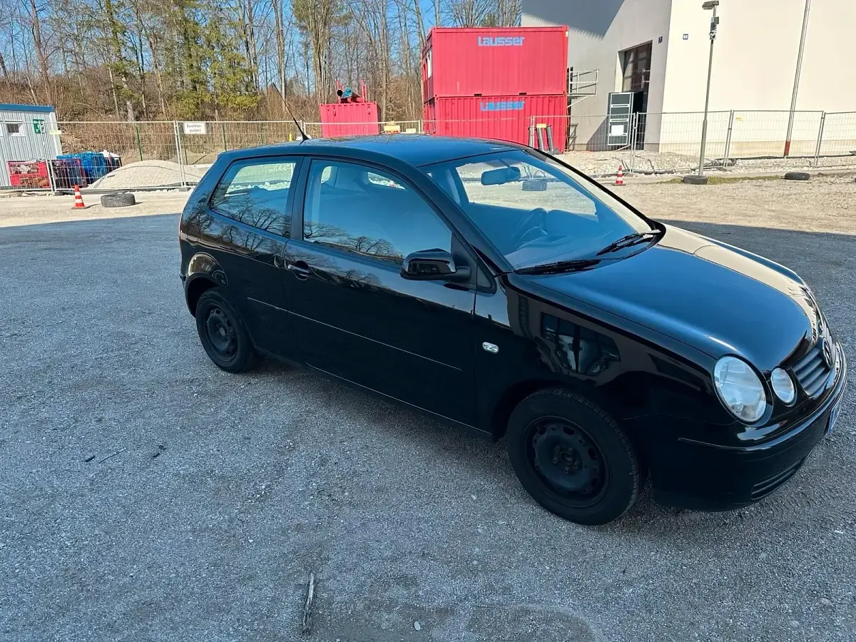 Gebraucht VW Polo 55 PS (40 kW) 2005 Schwarz Kleinwagen