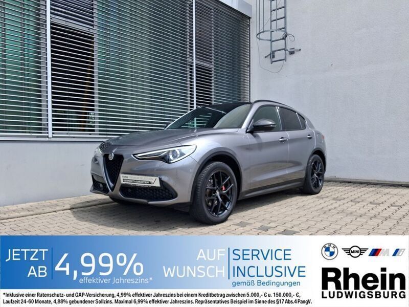 Grau Gebraucht 2020 Alfa Romeo Stelvio SUV | 31.290 € (Fairer Preis) - Bild 1/4