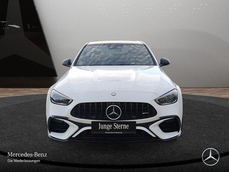 Gebraucht Mercedes C63S AMG AMG 476 PS (350 kW) 2024 Manufaktur opalithweiß bright Limousine