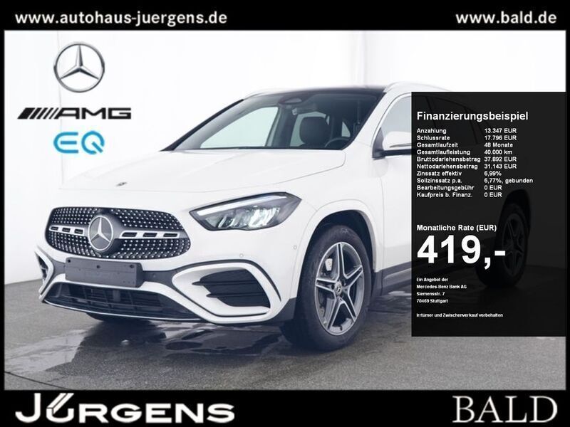 Weiss polarweiß Gebraucht 2024 Mercedes GLA250 AMG SUV | 44.880 € (Etwas zu teuer) - Bild 1/4