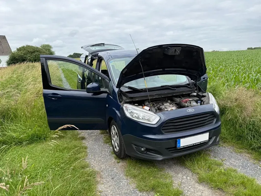 Gebraucht Ford Transit 101 PS (74 kW) 2017 Blau Limousine