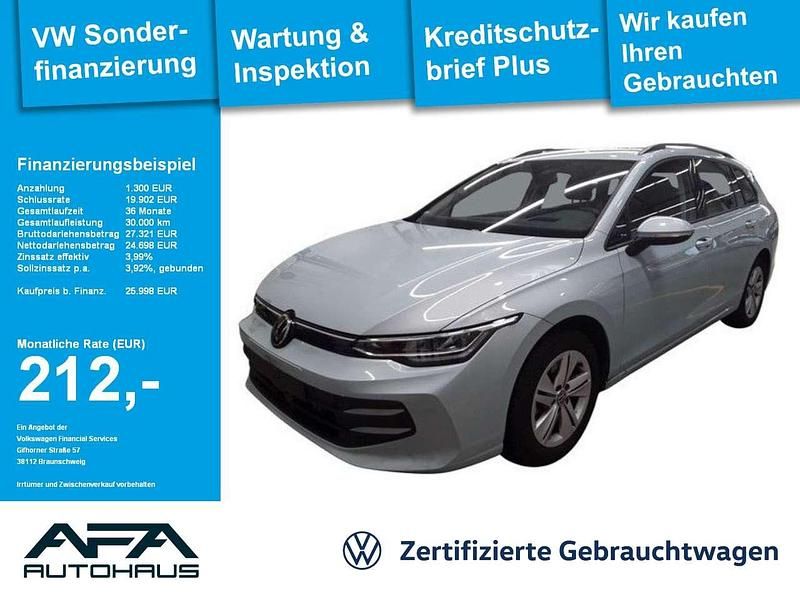 Gebraucht VW Golf VIII Life 150 PS (110 kW) 2025 Blau Kombi