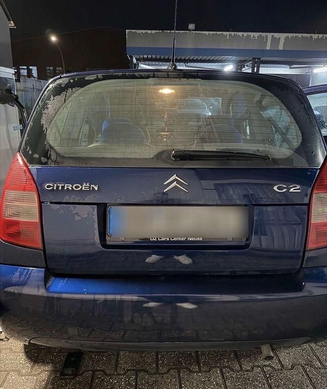 Gebraucht Citroën C2 60 PS (44 kW) 2004 Blau Kleinwagen