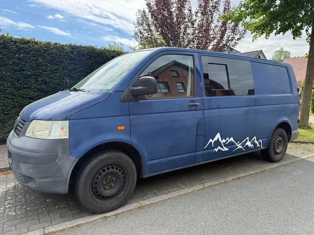 Używany VW Transporter 102 KM (75 kW) 2007 Niebieski Van