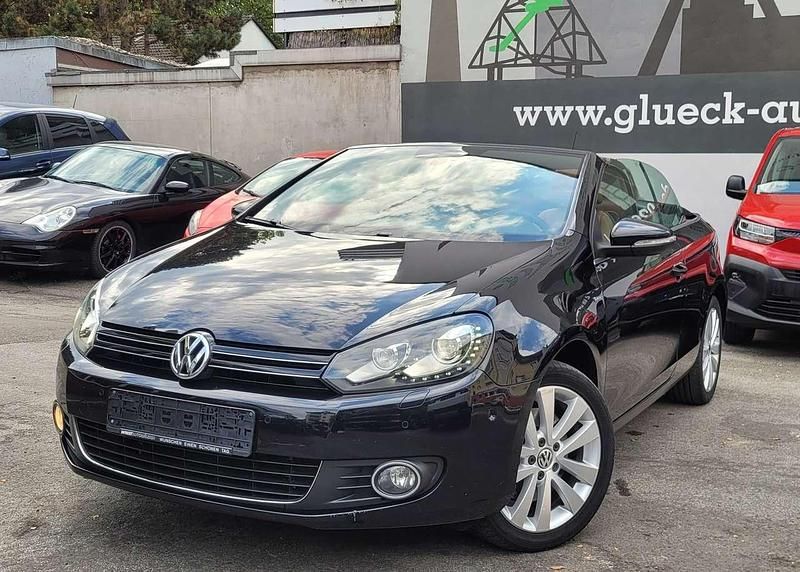 Schwarz Gebraucht 2014 VW Golf Cabriolet Life Cabrio | 9.990 € (Fairer Preis) - Bild 1/4