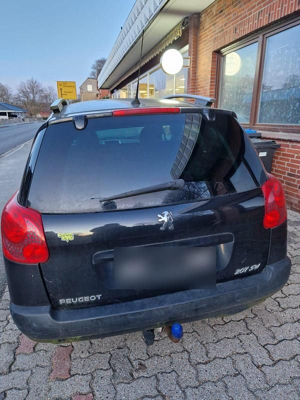 Gebraucht Peugeot 207 95 PS (69 kW) 2007 Schwarz Kombi