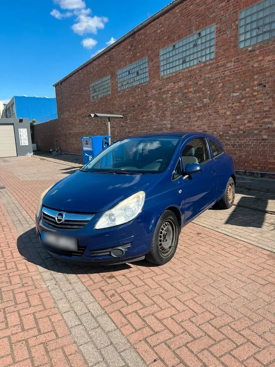 Gebraucht Opel Corsa 50 PS (36 kW) 2009 Blau Kleinwagen