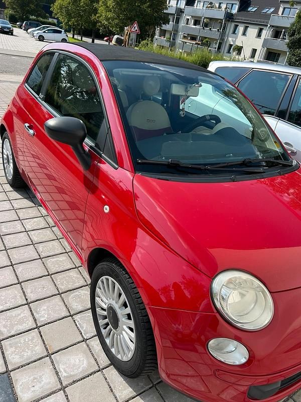 Rot Gebraucht 2011 Fiat 500C Pop Cabrio | 4.250 € (Fairer Preis) - Bild 1/4
