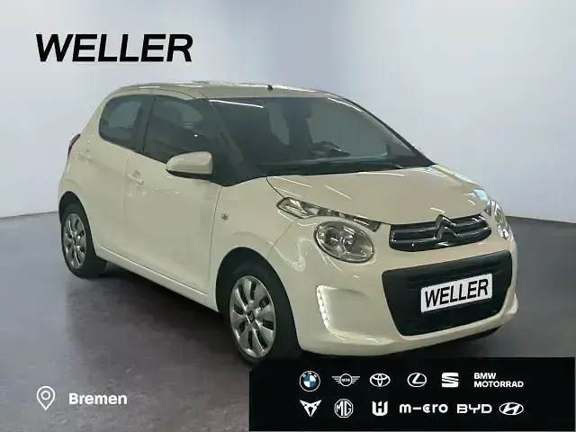 Brugt Citroën C1 Feel 72 HK (52 kW) 2021 Hvid Hatchback