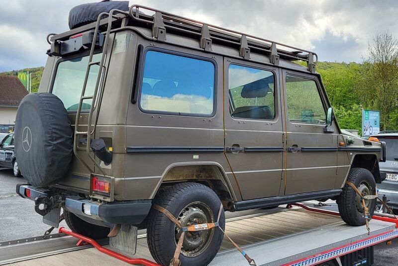 Gebraucht Mercedes G290 120 PS (88 kW) 2001 Olivgrün SUV