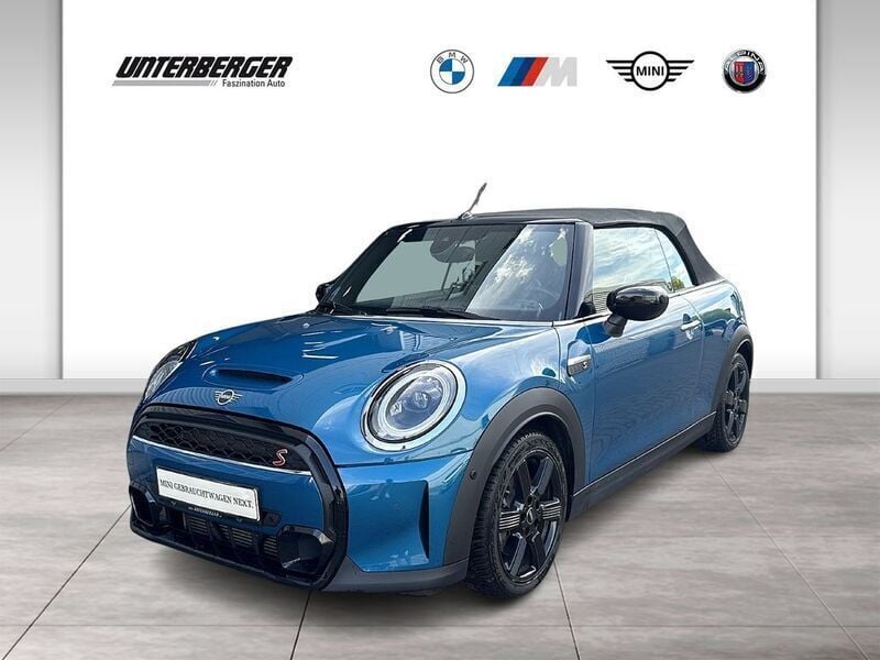 Blau Gebraucht 2021 Mini Cooper S Cabriolet Cabrio | 26.490 € (Fairer Preis) - Bild 1/4