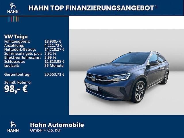 Gebraucht VW Taigo Move 110 PS (80 kW) 2024 Rauchgrau metallic SUV