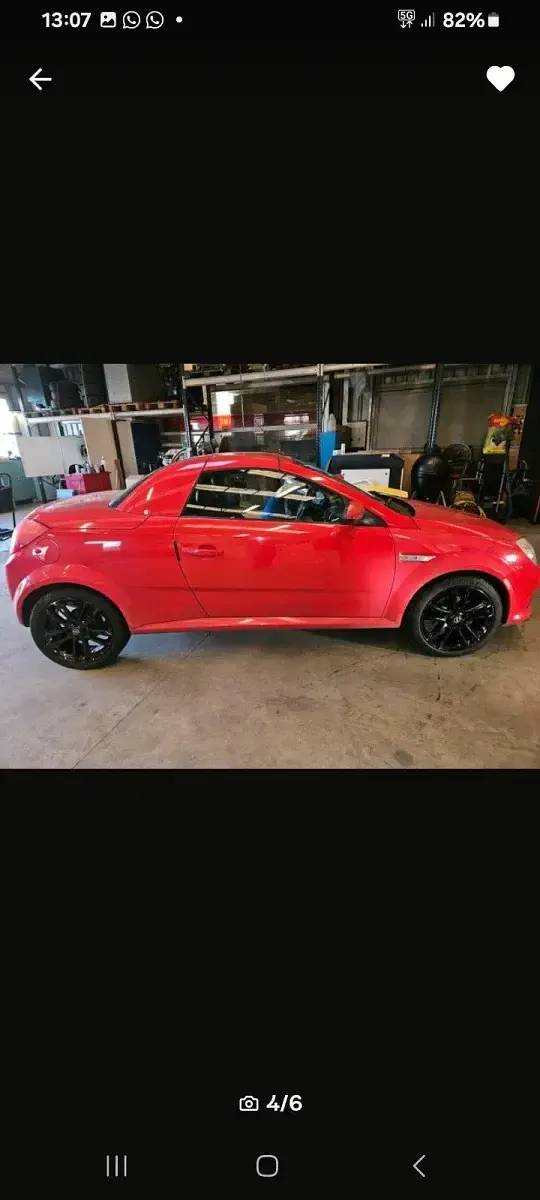 Gebraucht Opel Tigra 90 PS (66 kW) 2006 Rot Cabrio