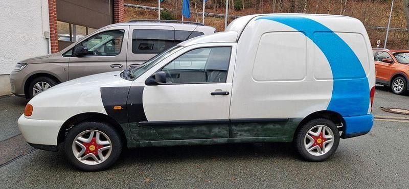 Weiß Gebraucht 2002 VW Caddy Van / Kleinbus | 990 € (Superpreis) - Bild 1/4