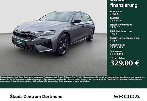 Neu Skoda Octavia RS 265 PS (194 kW) 2025 Grau Kombi