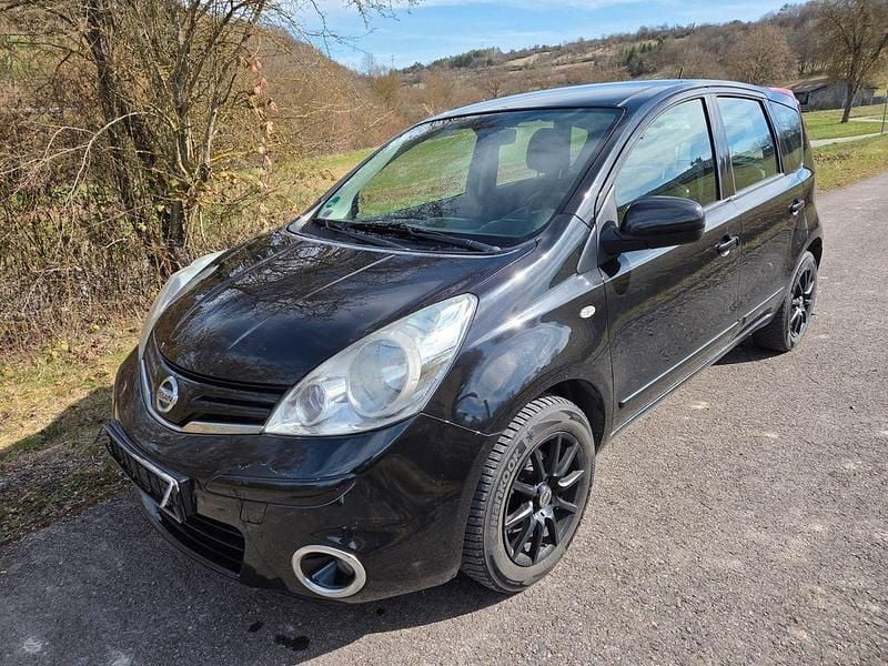 Gebraucht Nissan Note I-Way 88 PS (64 kW) 2013 Schwarz Kleinwagen