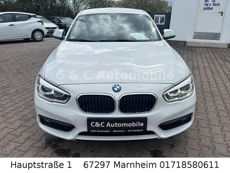 Gebraucht BMW 116 Advantage 116 PS (85 kW) 2015 Weiß Kleinwagen