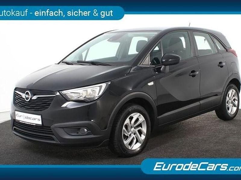 Schwarz (metallic) Gebraucht 2020 Opel Crossland X SUV | 14.500 € (Guter Preis) - Bild 1/4