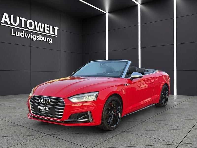 Rot Gebraucht 2018 Audi S5 Cabriolet Sport Cabrio | 25.977 € - Bild 1/4