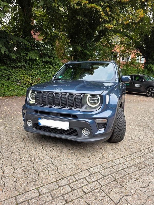 Blau Gebraucht 2021 Jeep Renegade SUV | 18.799 € (Superpreis) - Bild 1/4