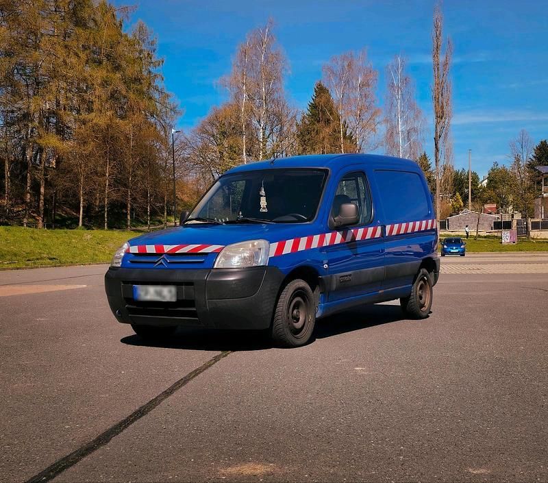 Gebraucht Citroën Berlingo 75 PS (55 kW) 2007 Blau Van / Kleinbus