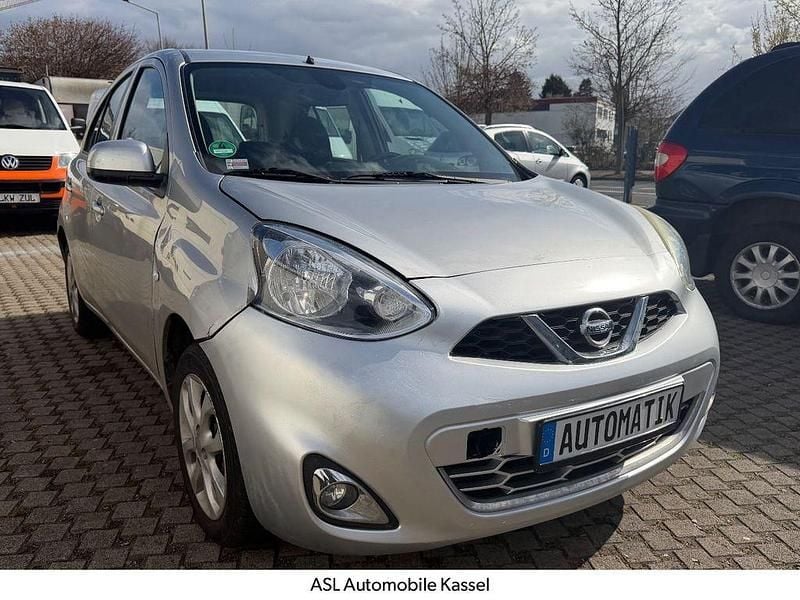 Gebraucht Nissan Micra Acenta 80 PS (58 kW) 2014 Silber Kleinwagen