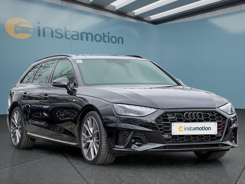 Schwarz Gebraucht 2024 Audi A4 S-Line Kombi | 36.849 € (Fairer Preis) - Bild 1/4