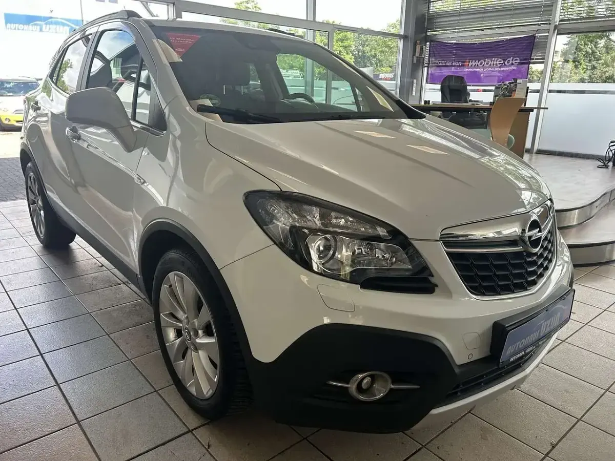 Gebraucht Opel Mokka 131 PS (96 kW) 2014 Weiß SUV