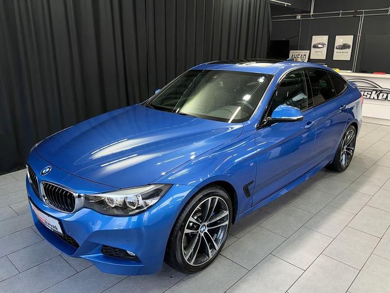 Blau Gebraucht 2017 BMW 330 Gran Turismo M Sport Limousine | 21.999 € (Fairer Preis) - Bild 1/4