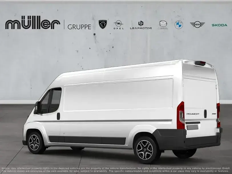 Gebraucht Peugeot Boxer 120 PS (88 kW) 2023 Kaolin weiß Van