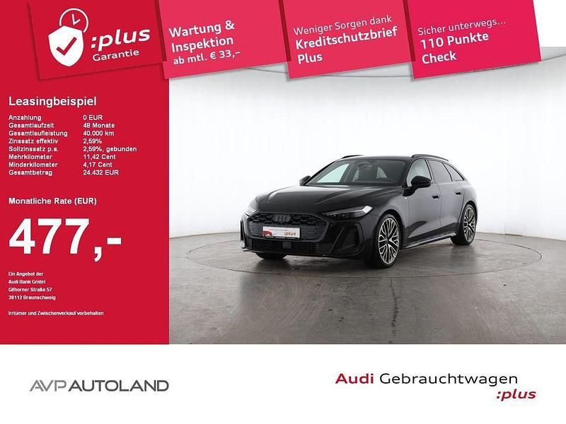Mythosschwarz Gebraucht 2025 Audi A5 S-Line Kombi | 54.550 € (Fairer Preis) - Bild 1/4