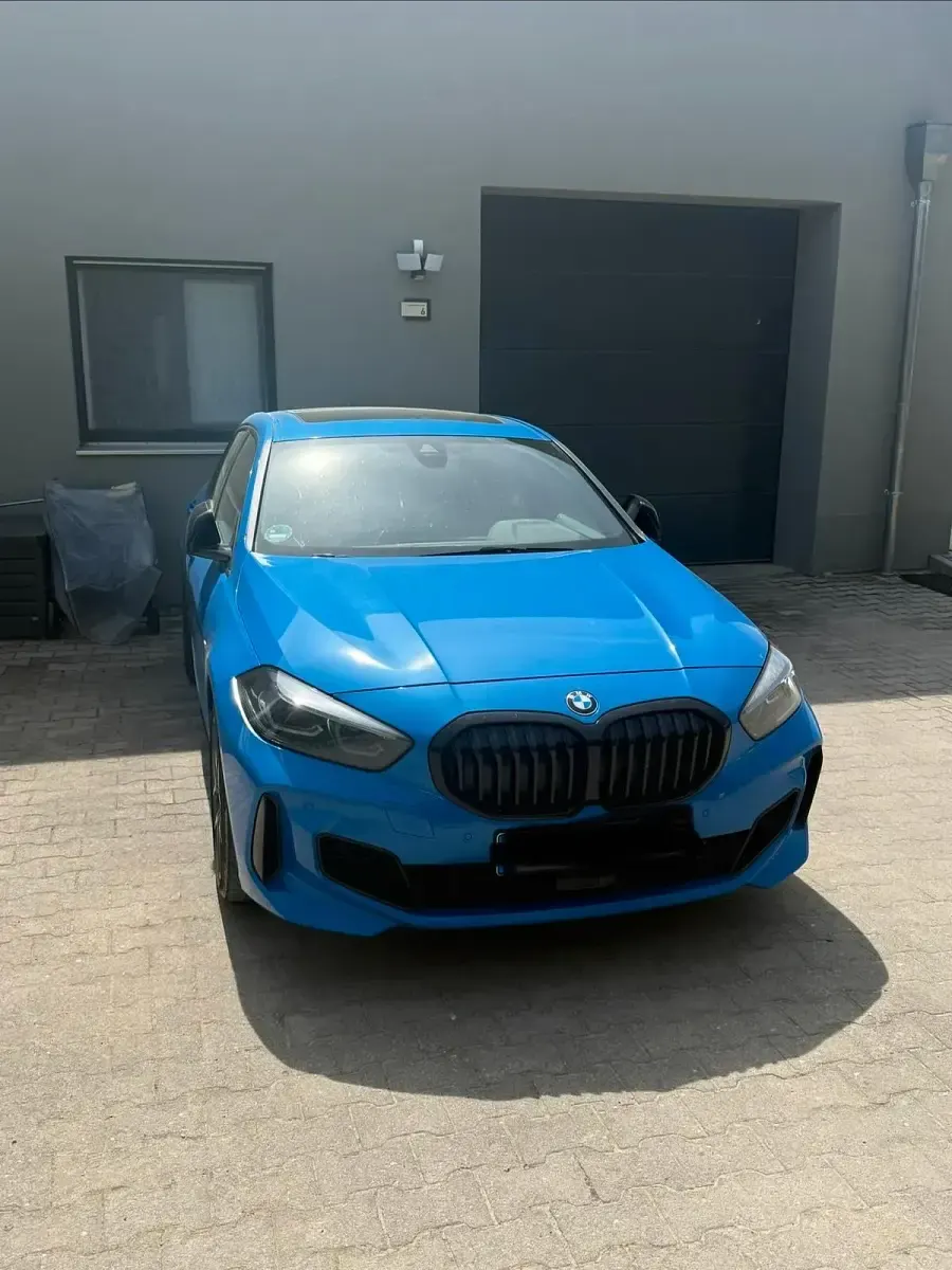 Gebraucht BMW 128 M Sport 265 PS (194 kW) 2022 Blau Kleinwagen