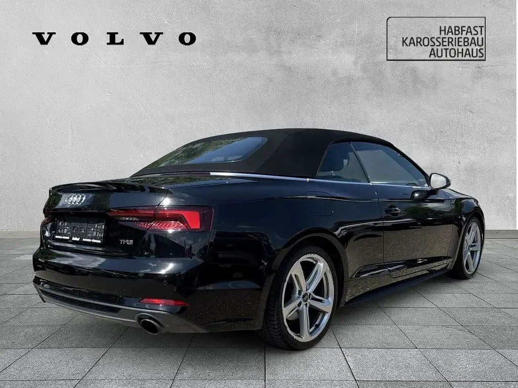 Gebraucht Audi A5 Cabriolet S-Line 190 PS (139 kW) 2018 Schwarz Cabrio