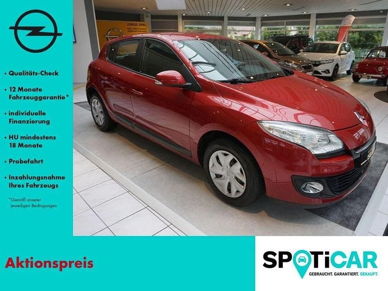 Rot Gebraucht 2013 Renault Mégane III Expression Limousine | 6.666 € (Teuer) - Bild 1/4