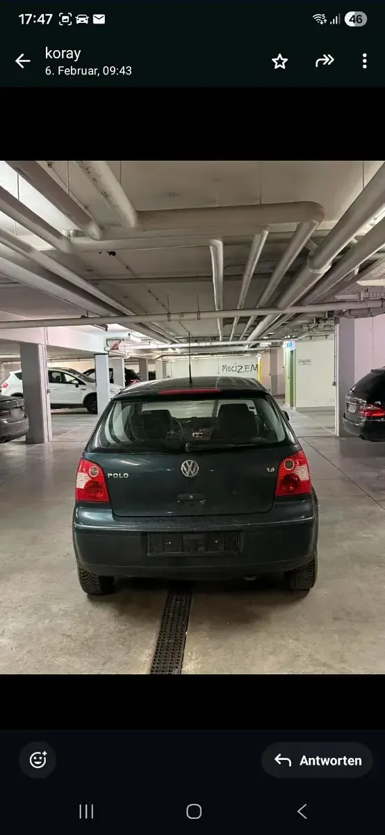 Gebraucht VW Polo 75 PS (55 kW) 2003 Grün Kleinwagen