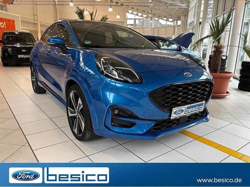 Dynamicblau metallic (blau) Gebraucht 2020 Ford Puma ST-Line X SUV | 18.490 € (Guter Preis) - Bild 1/4