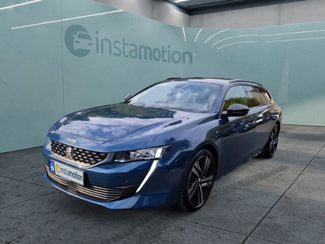 Blau Gebraucht 2021 Peugeot 508 GT Kombi | 27.680 € (Teuer) - Bild 1/2