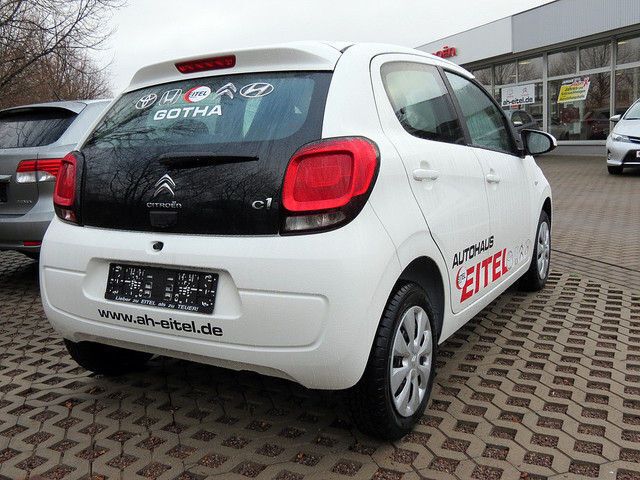 Gebraucht Citroën C1 Feel 69 PS (50 kW) 2014 Weiß Kleinwagen