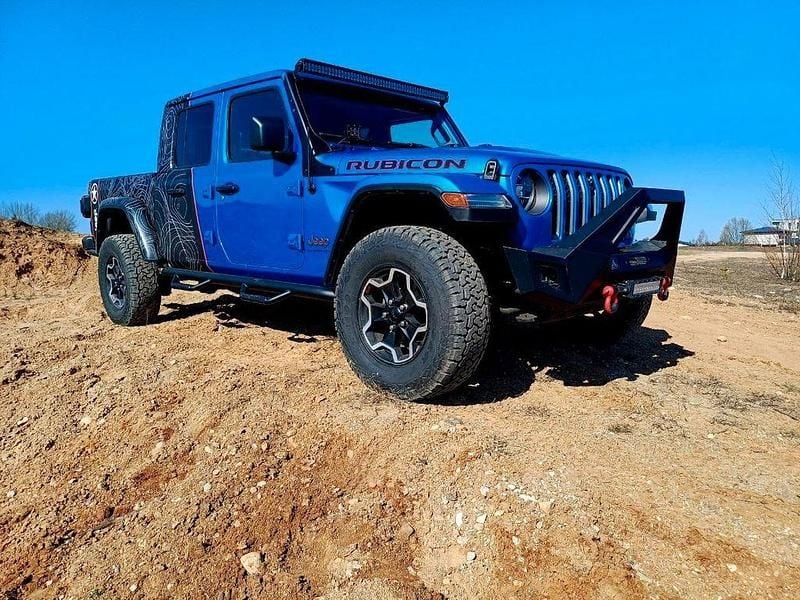 Blau Gebraucht 2021 Jeep Gladiator Rubicon SUV | 37.500 € - Bild 1/4