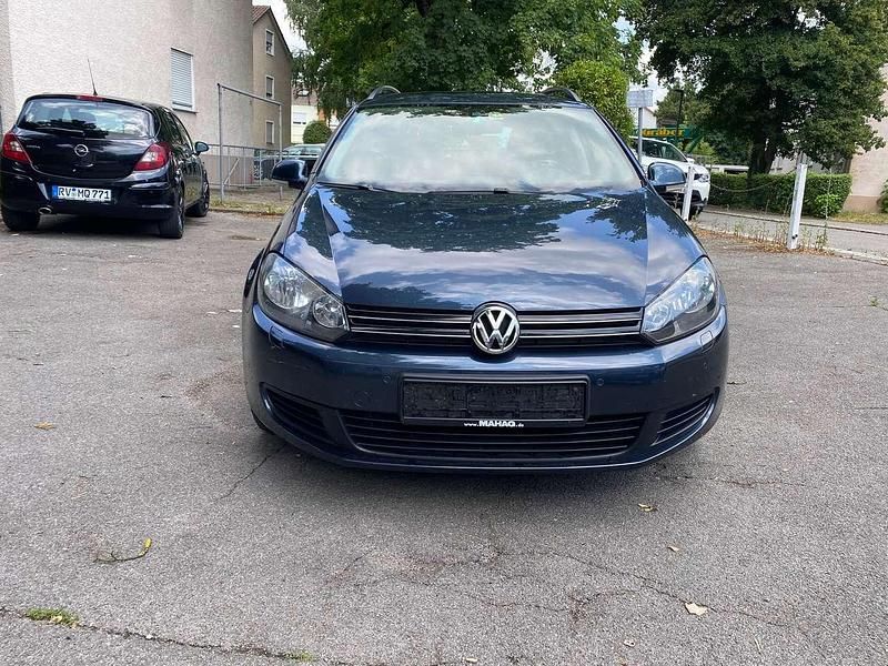 Grau Gebraucht 2010 VW Golf VI Comfortline Kombi | 3.300 € (Guter Preis) - Bild 1/4