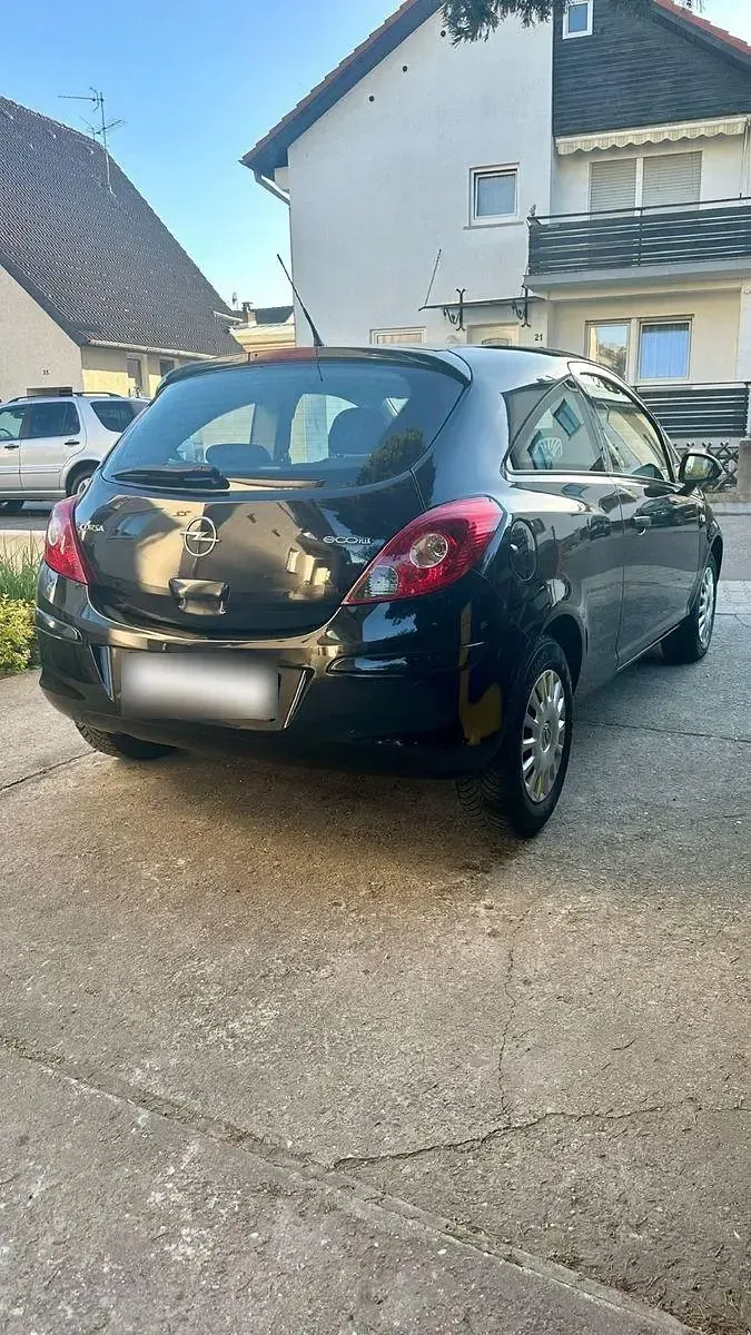 Gebraucht Opel Corsa Edition 60 PS (44 kW) 2010 Schwarz Kleinwagen