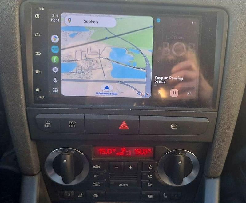 Gebraucht Audi A3 Cabriolet S-Line 102 PS (75 kW) 2009 Blau Cabrio