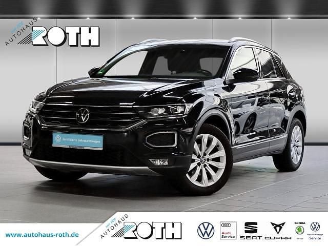 Schwarz Gebraucht 2021 VW T-Roc Sport SUV | 22.287 € (Fairer Preis) - Bild 1/4